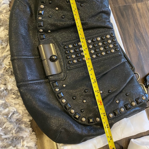 Coach Studded Hobo Bag - Picture 9 of 9